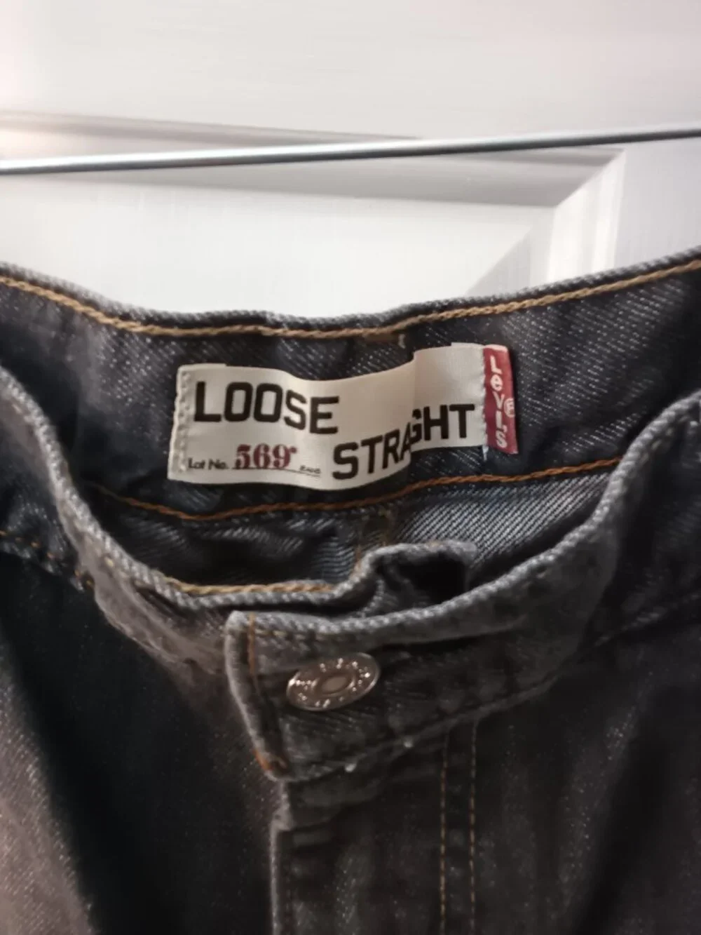 Mens Levi's Gray Jean Shorts